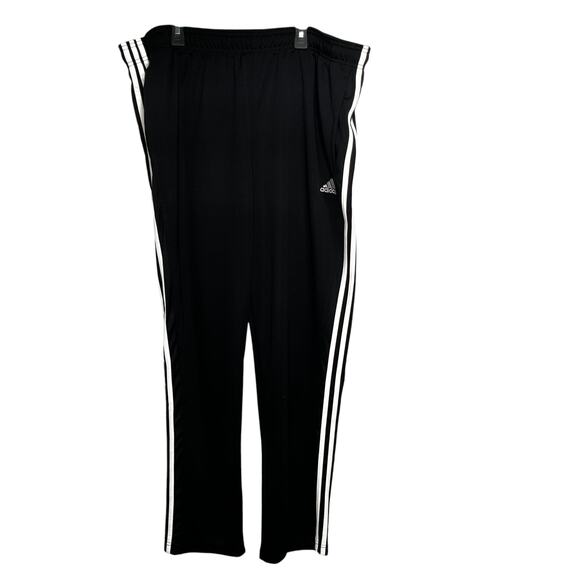 Adidas Black Tapered Track Pants New 2XL - Picture 1 of 5
